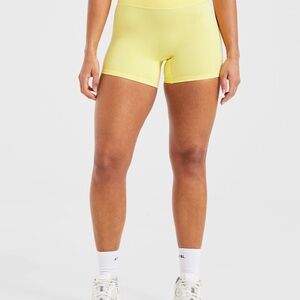 AYBL Women's Staple Shorts- Pastel Lemon